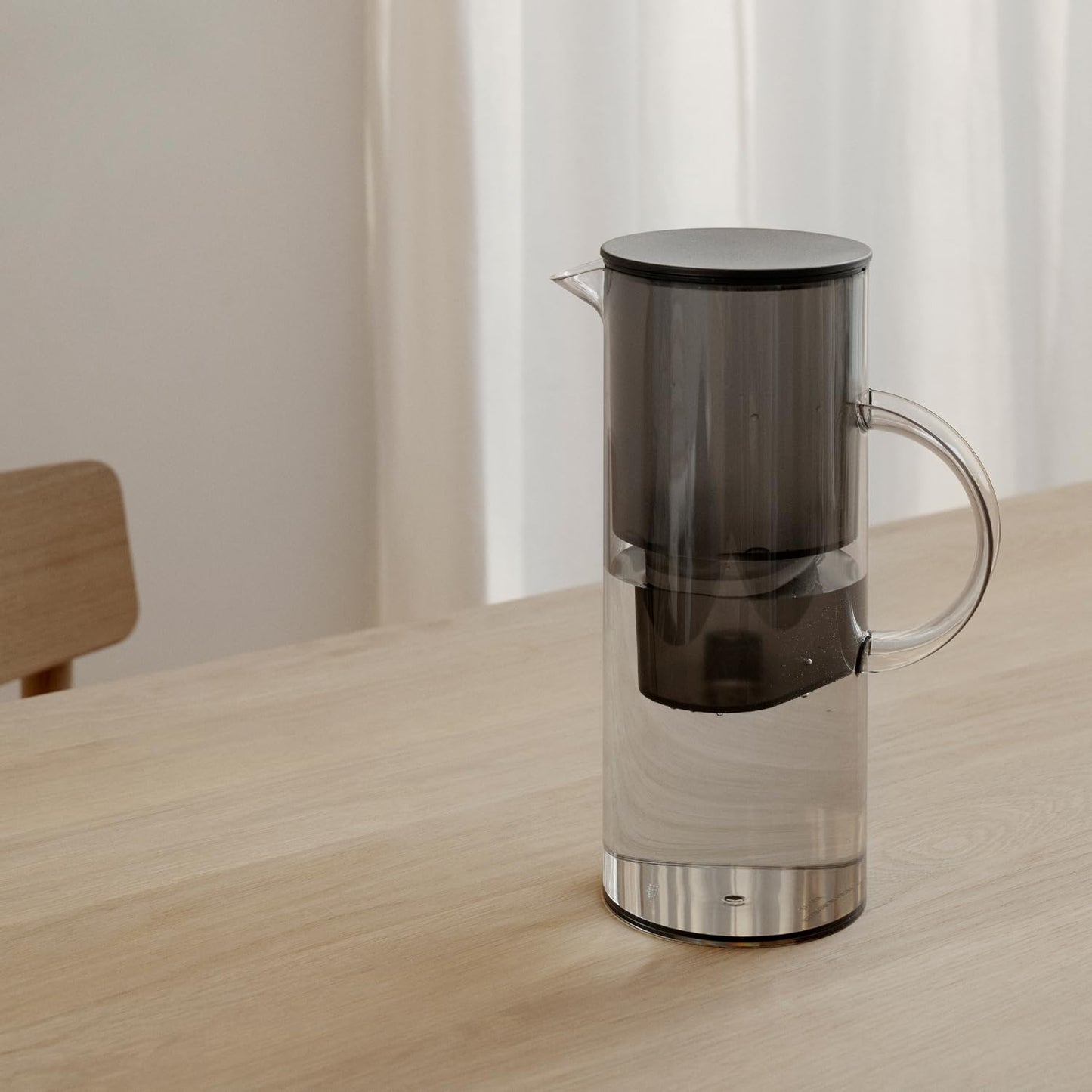 Stelton 2 Litre Water Filter Jug, Smoke