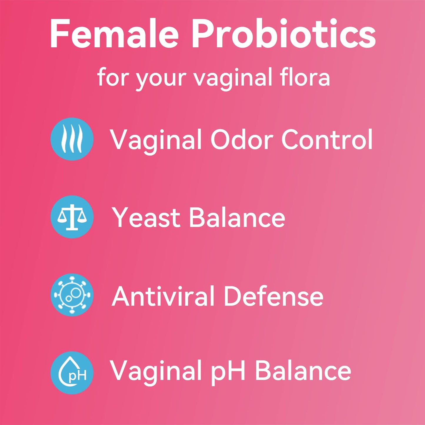 Vevoec Gynable Vaginal Probiotics for Women,Female Probiotic for pH Balance with Lactobacillus 5 Billion CFU Probiotics Blend,Selenium-Vitamin D3,Promote Healthy Vaginal Odor & Vaginal Flora,30 Count