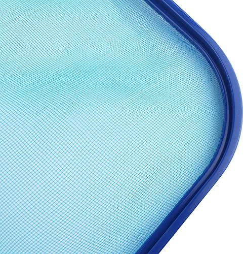 Sunnyglade Swimming Pool Cleaner Supplies/Professional Heavy Duty Pool Leaf Rake Fine Mesh Frame Net/Cleaning Leaf Skim Net (1, Blue)
