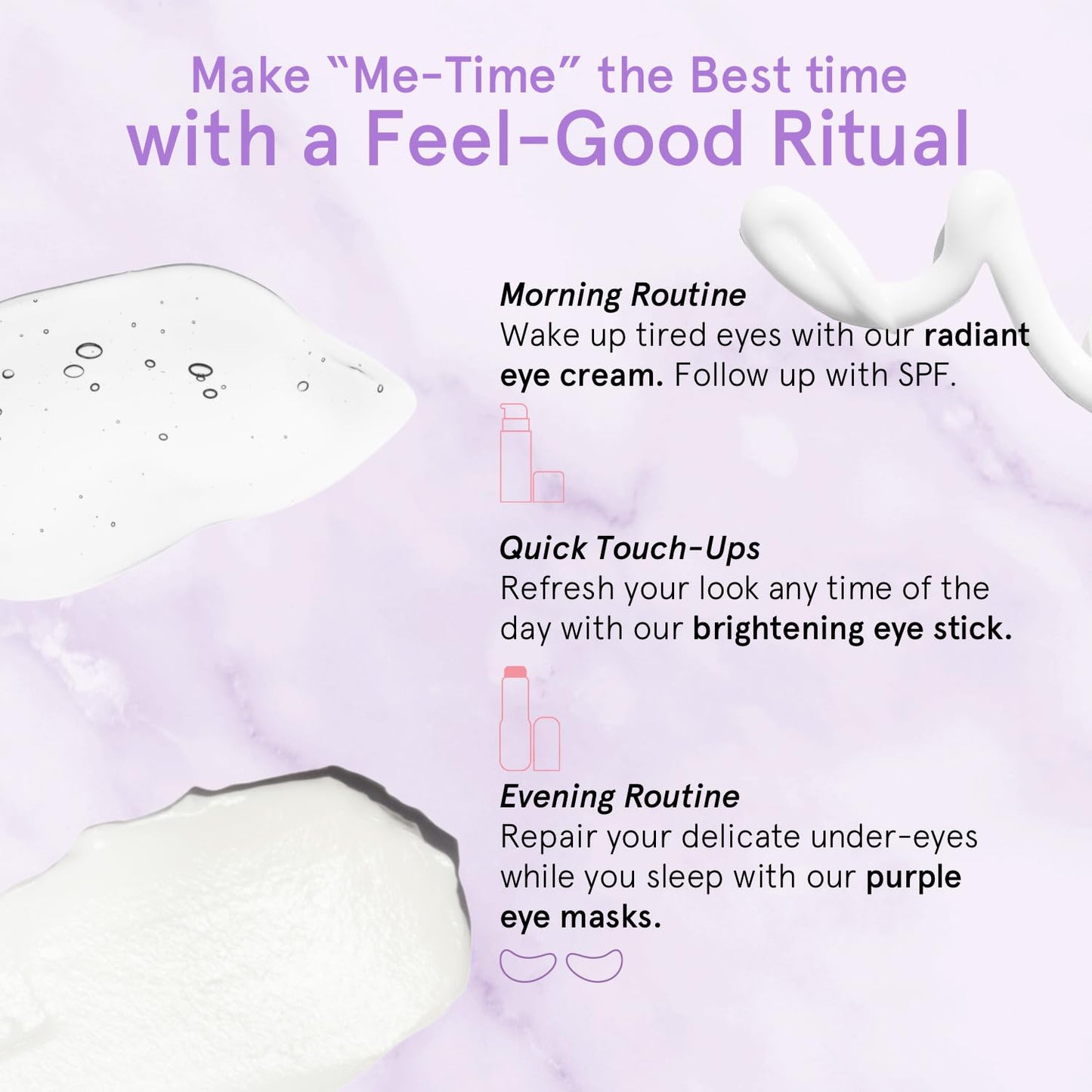 grace & stella Retinol & Caffeine Under Eye Serum Anti Aging - Travel Essentials - Hydrating Cream with Niacinamide, Peptides - Reduce Wrinkles, Crow's Feet, Puffiness - Vegan Skincare (0.5 floz/15ml)