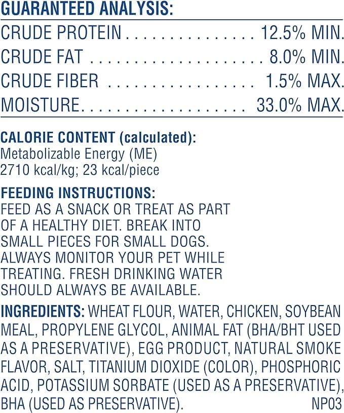 Canine Carry Outs Dog Treats, Chicken Flavor, 22.5 Ounce (Pack of 4), Made with Real Chicken