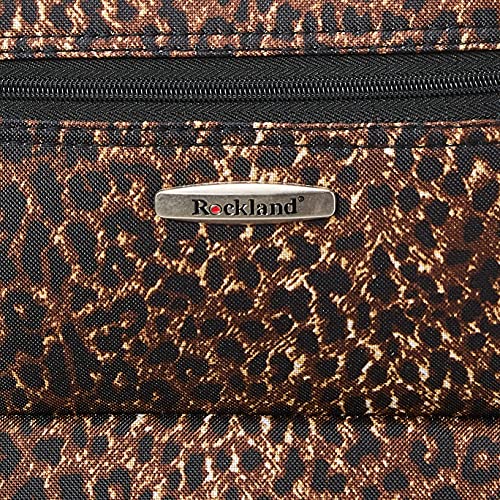 Rockland Fashion Softside Upright Luggage Set, Leopard, 2-Piece (14/19)