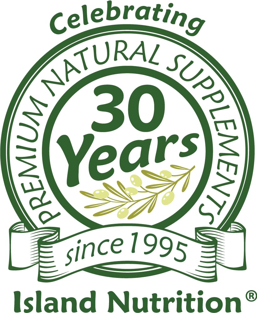 Island Nutrition, 20% Hydroxytyrosol Complex™ Olive Fruit Extract - Super Strength 100% Grown & Extracted in Spain. 90 Capsules, 100 mg, from The Maker of Real European Olive Leaf Extract