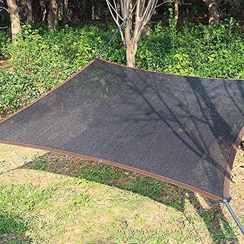 winemana 50% Black Shade Cloth, 10 x 20 FT Durable Mesh Tarp with Grommets, Garden Sunblock Shade Cloth Shading Antifreezing for Plants Cover, Greenhouse, Barns Kennel, Patio, Tomatoes