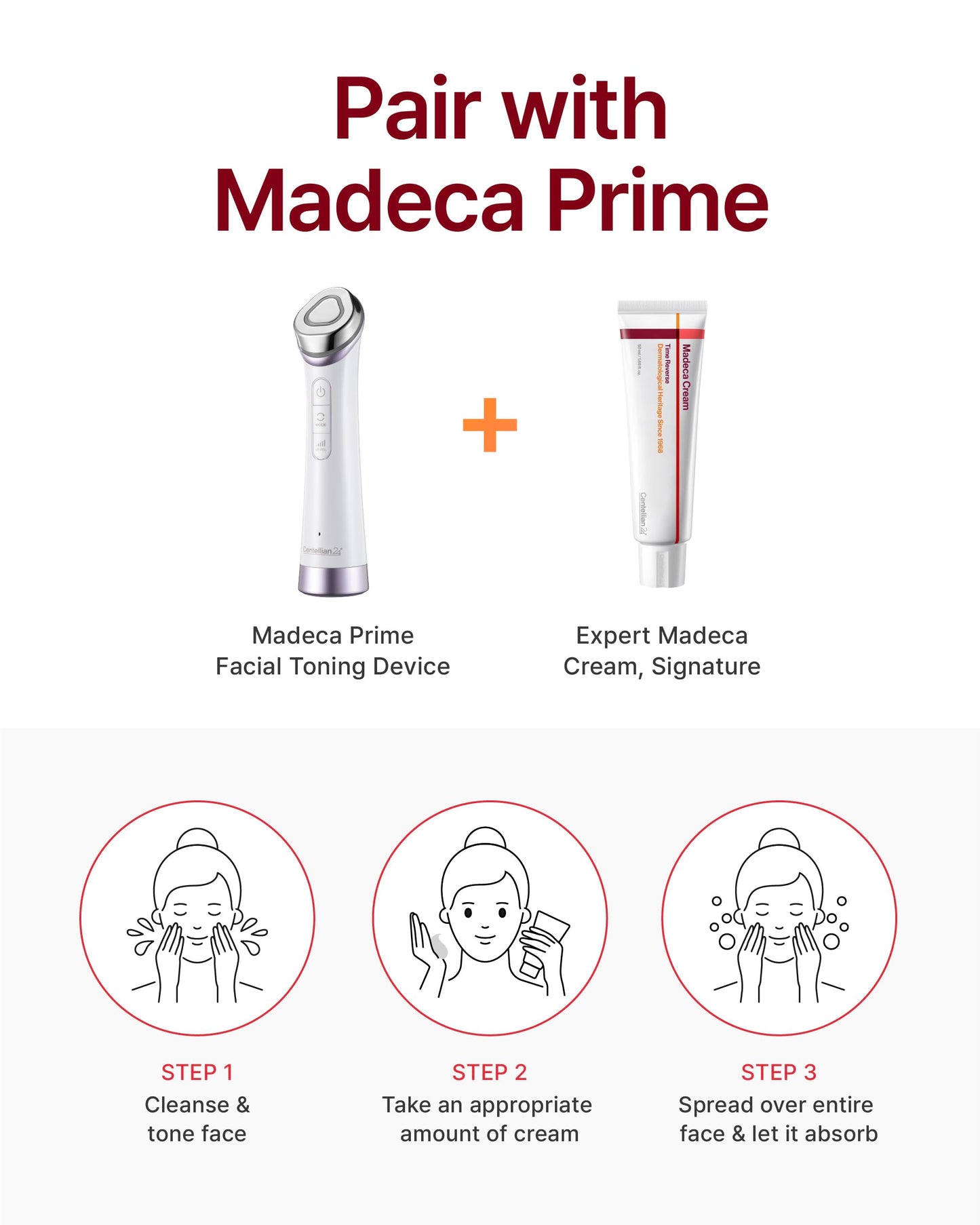 CENTELLIAN 24 Madeca Cream Time Reverse (Season 7) (1.69fl oz) - Advanced Fast-Absorbing & Nourishing, Hydrates, Firms & Reduces Wrinkles, Low Irritation, Korean Skin Care Centella Asiatica, Collagen