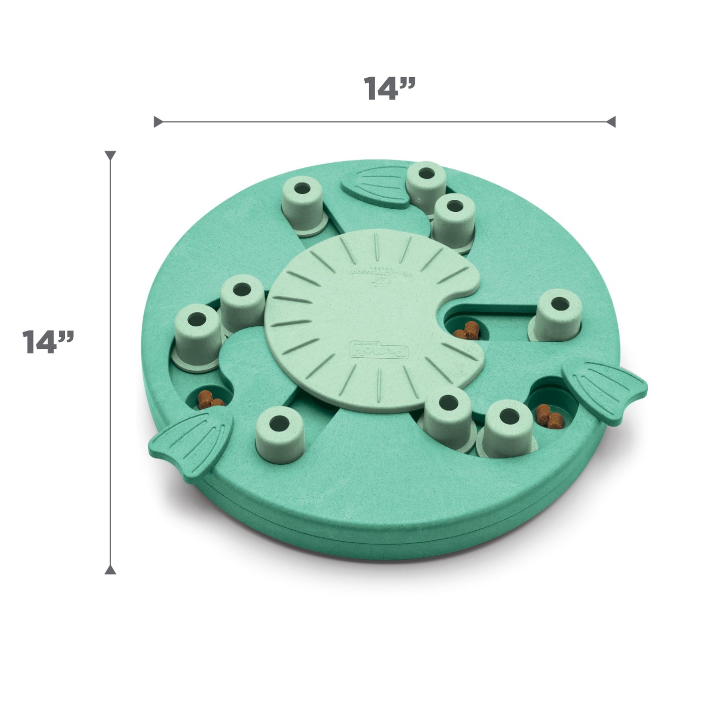 Outward Hound by Nina Ottosson Dog Worker Treat Puzzle Enrichment Toy, Level 3 Advanced, Green