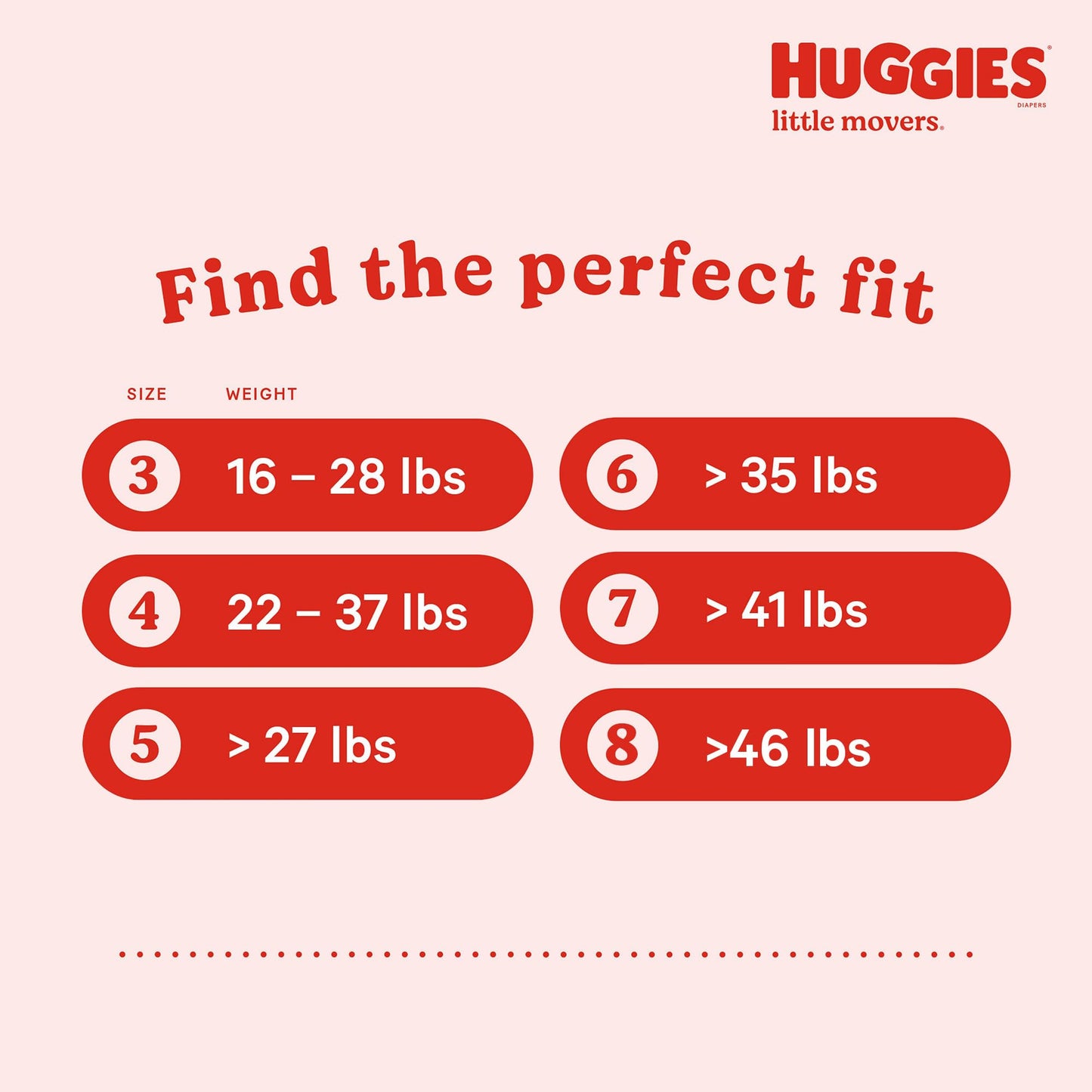 Huggies Size 7 Diapers, Little Movers Baby Diapers, Size 7 (41+ lbs), 68 Count, Packaging May Vary