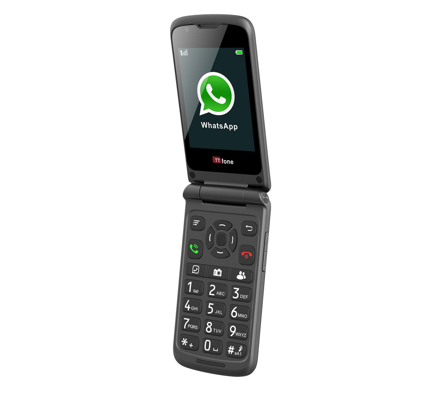 TTfone Titan TT950 Whatsapp Touchscreen Senior Big Button Flip Mobile Phone EE Pay As You Go