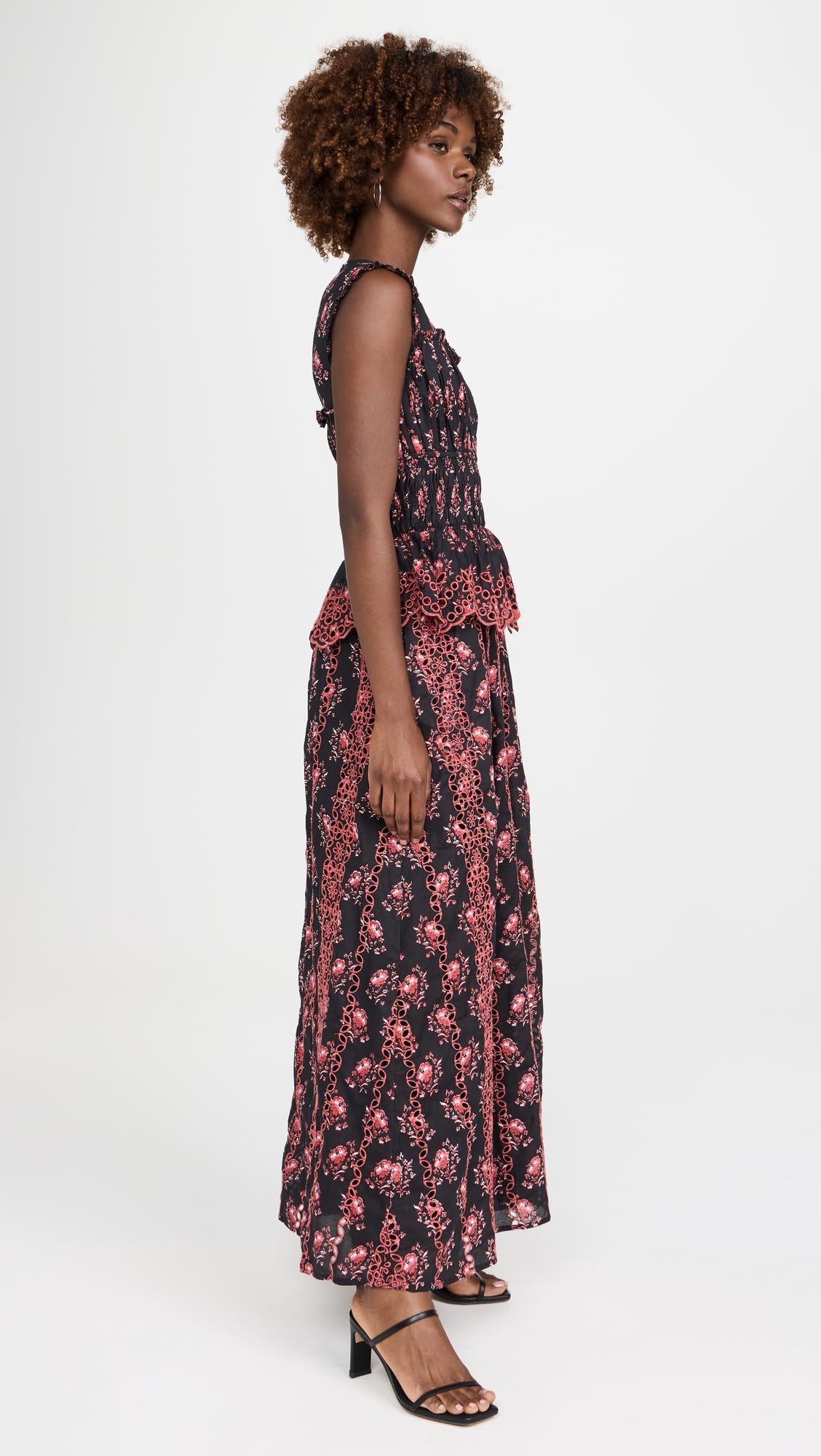 Banjanan Women's Claudia Dress, Dusk, Pink, Floral, S