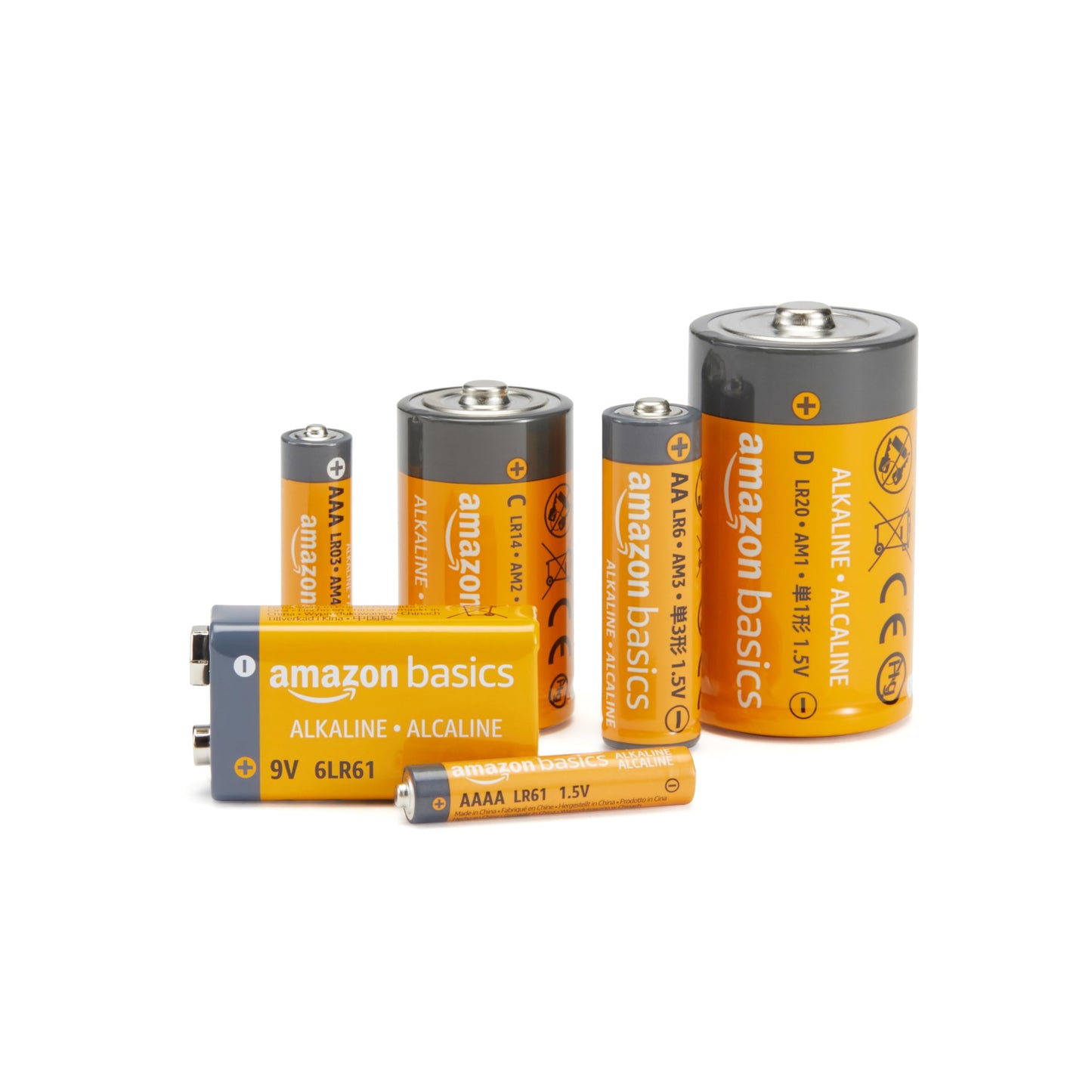 Amazon Basics AAA Alkaline High-Performance Batteries, 1.5 Volt, 10-Year Shelf Life, 100 Count (Pack of 1)