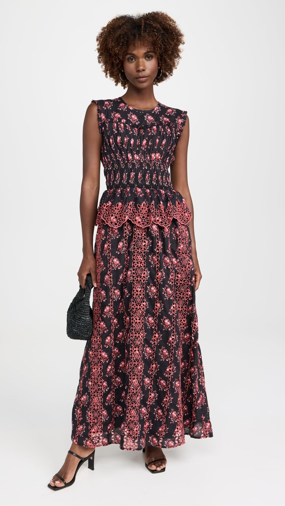 Banjanan Women's Claudia Dress, Dusk, Pink, Floral, S