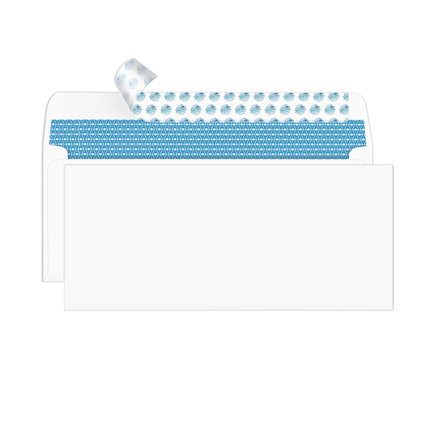 Aimoh #10 Security Self Seal Envelopes – 500 Qty |No Window, EnveGuard, 4⅛ x 9½", White, 24 LB, 500 Count (34100-500)