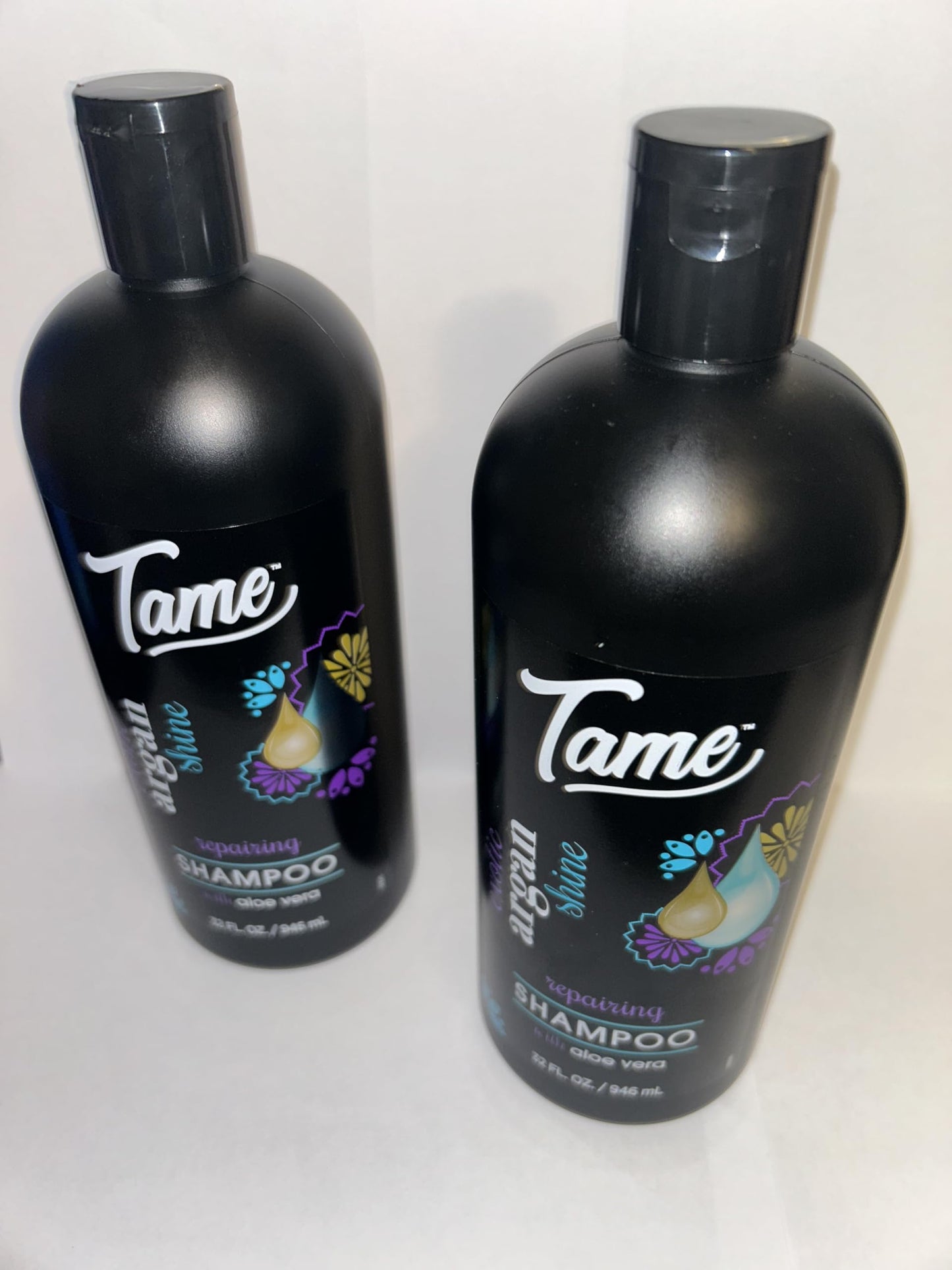 Tame Exotic Argan Shine Repairing Shampoo With Aloe Verbena 32 fl oz (2 Pack)