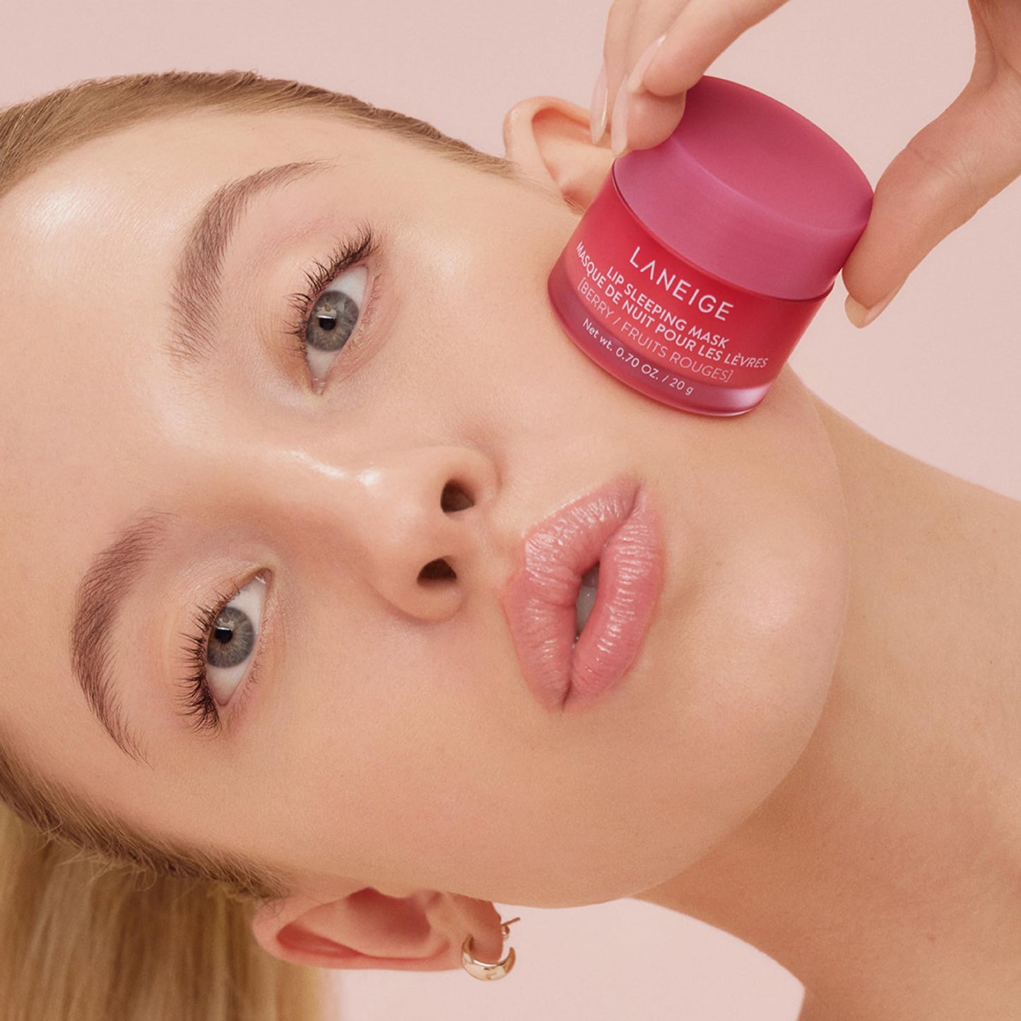 LANEIGE Lip Sleeping Mask, Berry: Nourishing Overnight Lip Treatment with Vitamin C, Shea & Murumuru Butter for Hydrating Dry, Flaky Lips