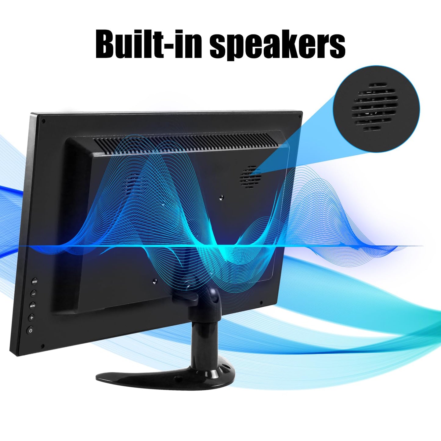 Jhcztrk 14 Inch Touchscreen Portable Monitor 1080P Touchscreen Display, 350cd/m², HDR, HDMI USB C, Built-in Speakers, VESA Compatible, Travelling Second Monitors for Laptops and Mobile Phones