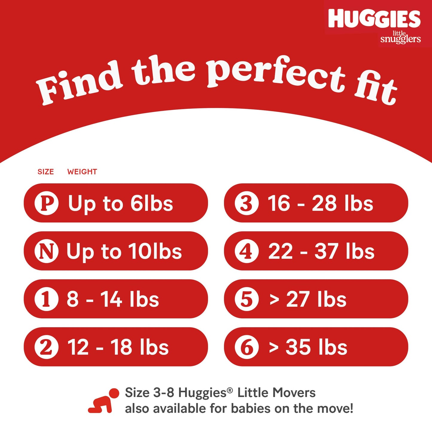 Huggies Size 1 Diapers, Little Snugglers Baby Diapers, Size 1 (8-14 lbs), 96 Count, Packaging May Vary