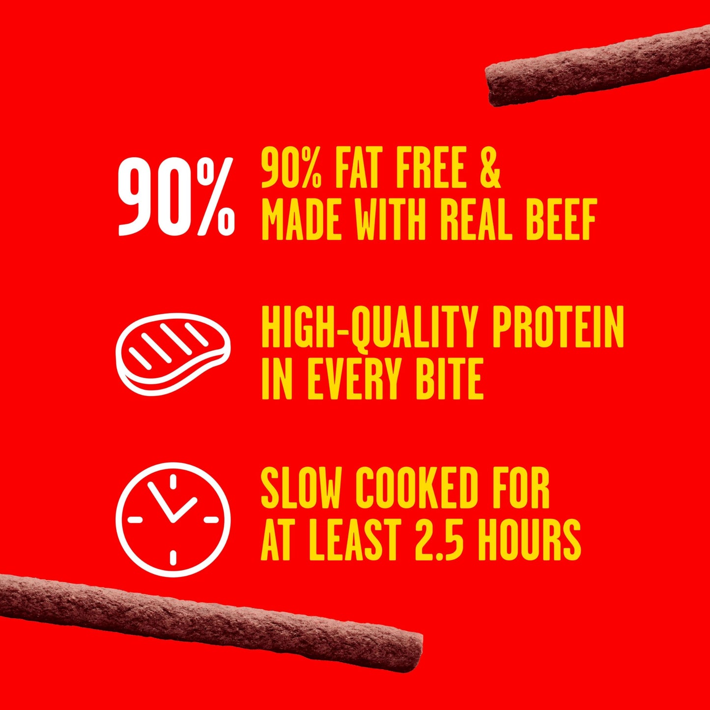 Pup-Peroni Dog Treats, Lean Beef Flavor, 5.6 Ounce (Pack of 8), Made with Real Beef, 90% Fat Free