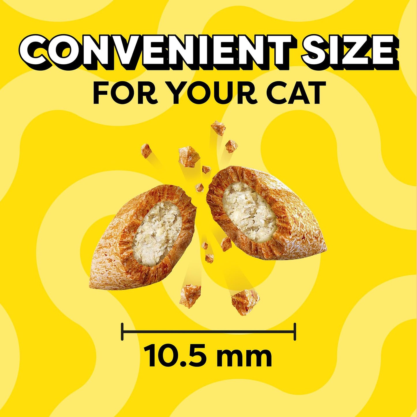 Temptations Classic Crunchy and Soft Cat Treats Feline Favorites Variety Pack, 3 oz. Pouches (Pack of 6)