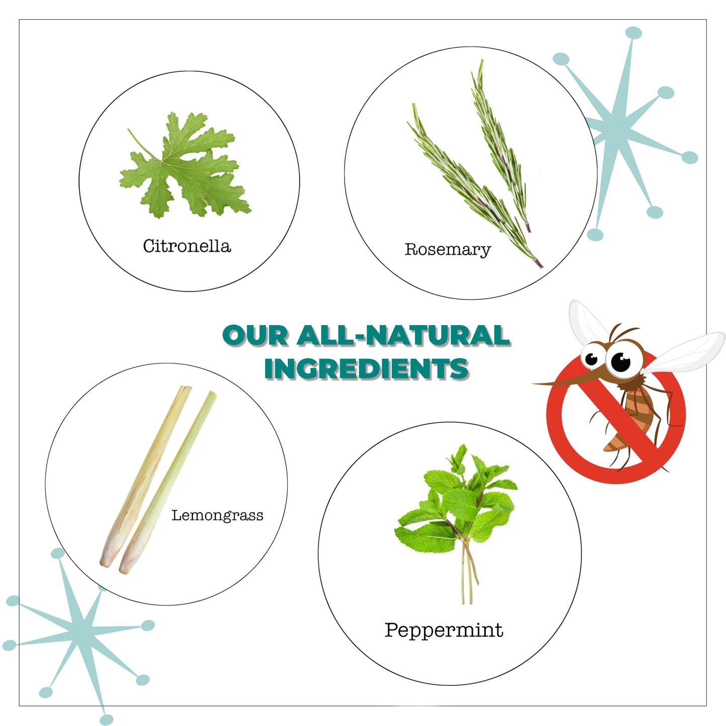 FRANK's SKEETER STICKS | Mosquito Repellent Incense Sticks, Proven, Clean Ingredients Citronella, Lemongrass, Rosemary, Peppermint oils. Perfect for Yard, Camping, Party. Each Stick Protects for 8hrs.