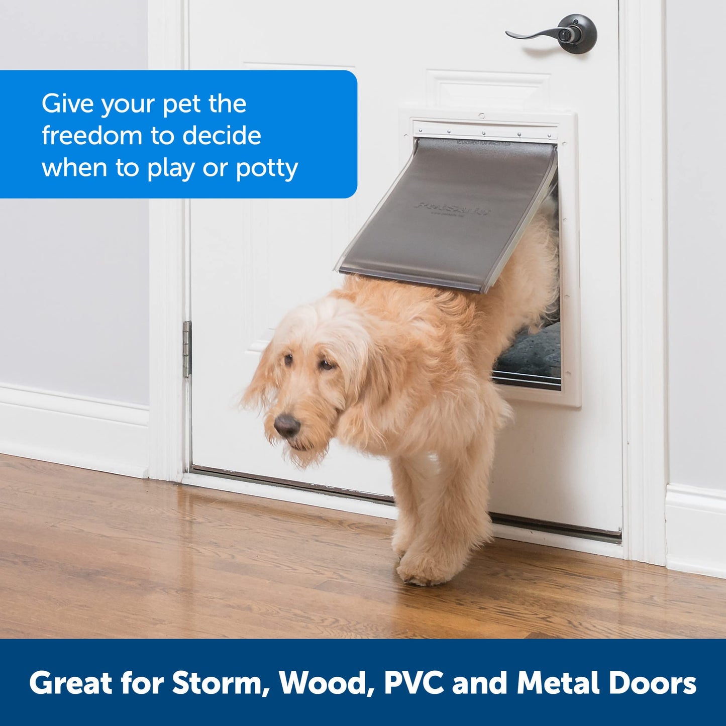 PetSafe Extreme Weather Plastic Pet Door, Small
