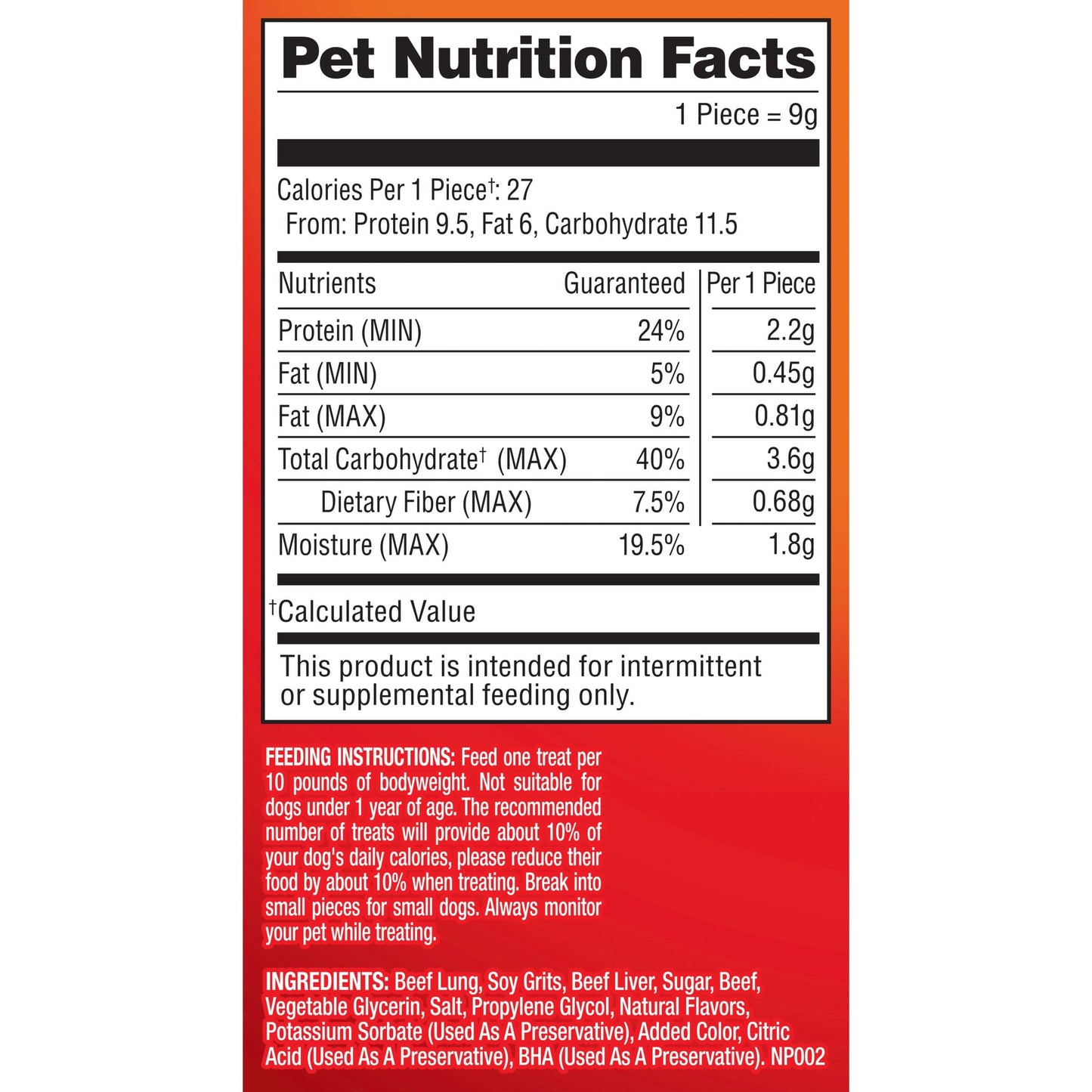 Pup-Peroni Dog Treats, Lean Beef Flavor, 5.6 Ounce (Pack of 8), Made with Real Beef, 90% Fat Free