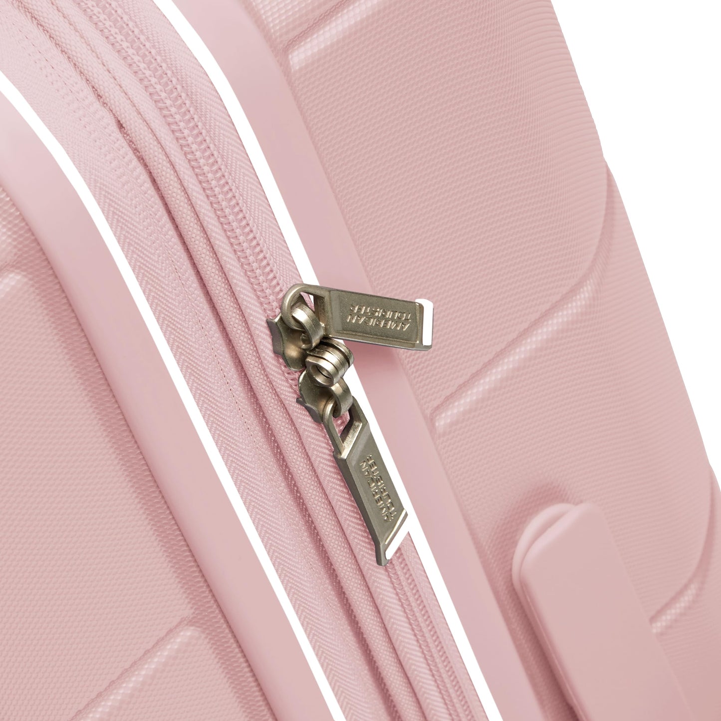 American Tourister Stratum 2.0 Expandable Hardside Luggage with Spinner Wheels, 2-Piece Set 20/24, Pink Blush