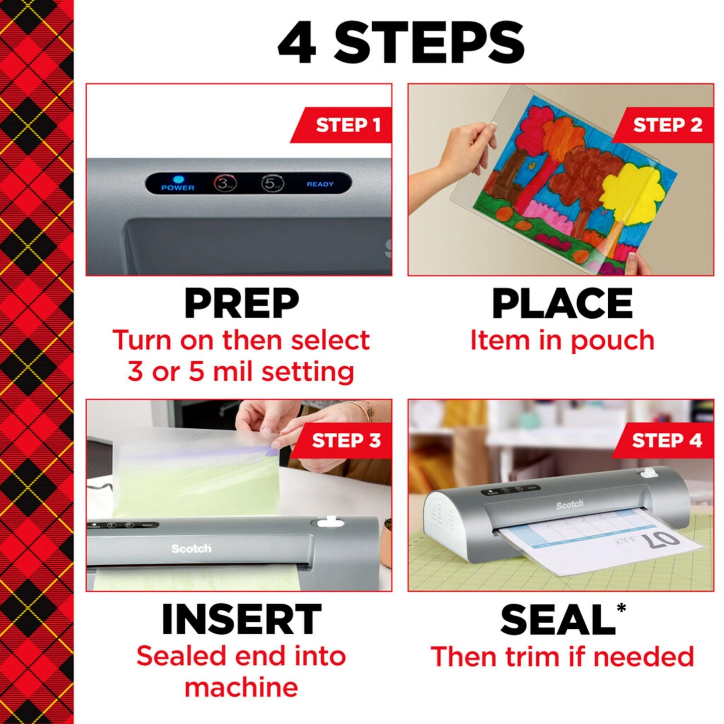 Scotch TL901X Thermal Laminator, 1 Laminating Machine, Gray, Laminate School Assignments and Documents, for Dorm Room or School Supplies, 9 in.