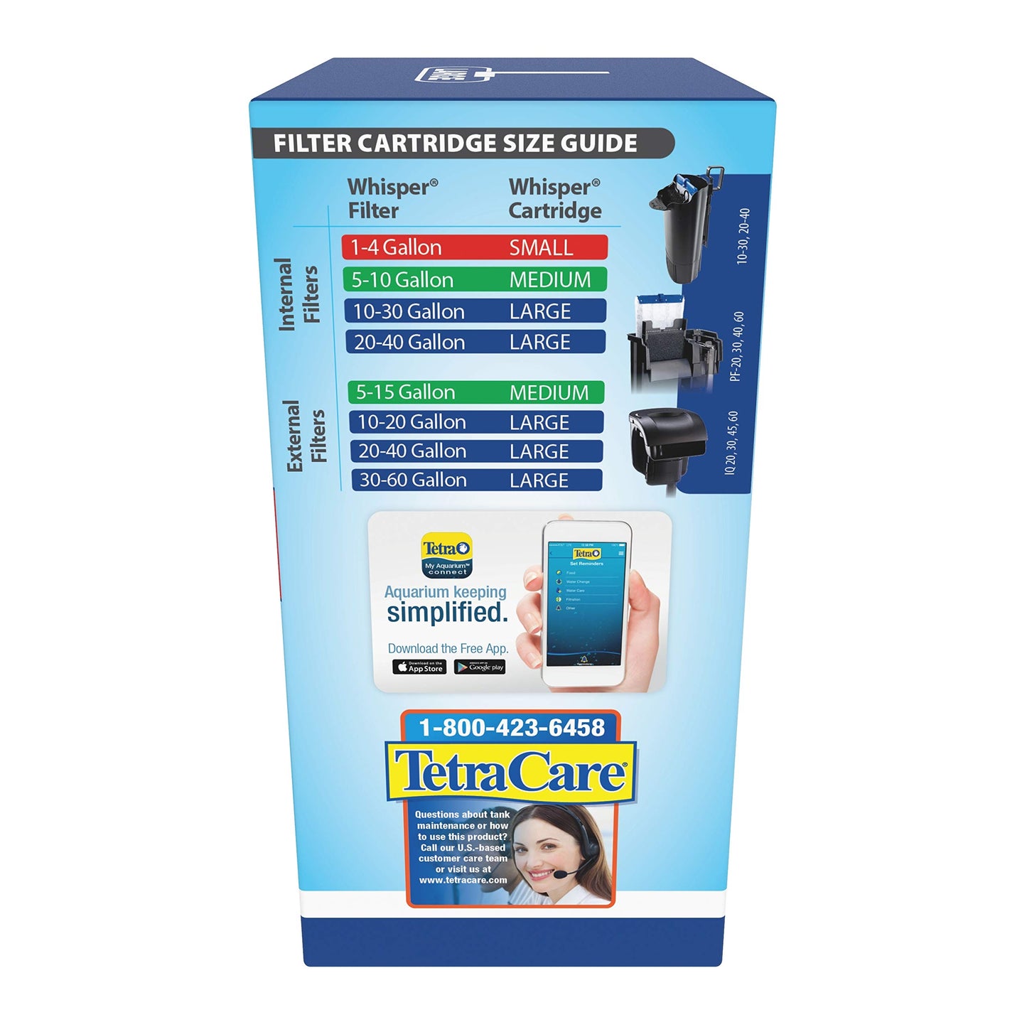 Tetra Whisper Bio-Bag Filter Cartridges for Aquariums - Ready to Use, Large, 3 count (Pack of 12)