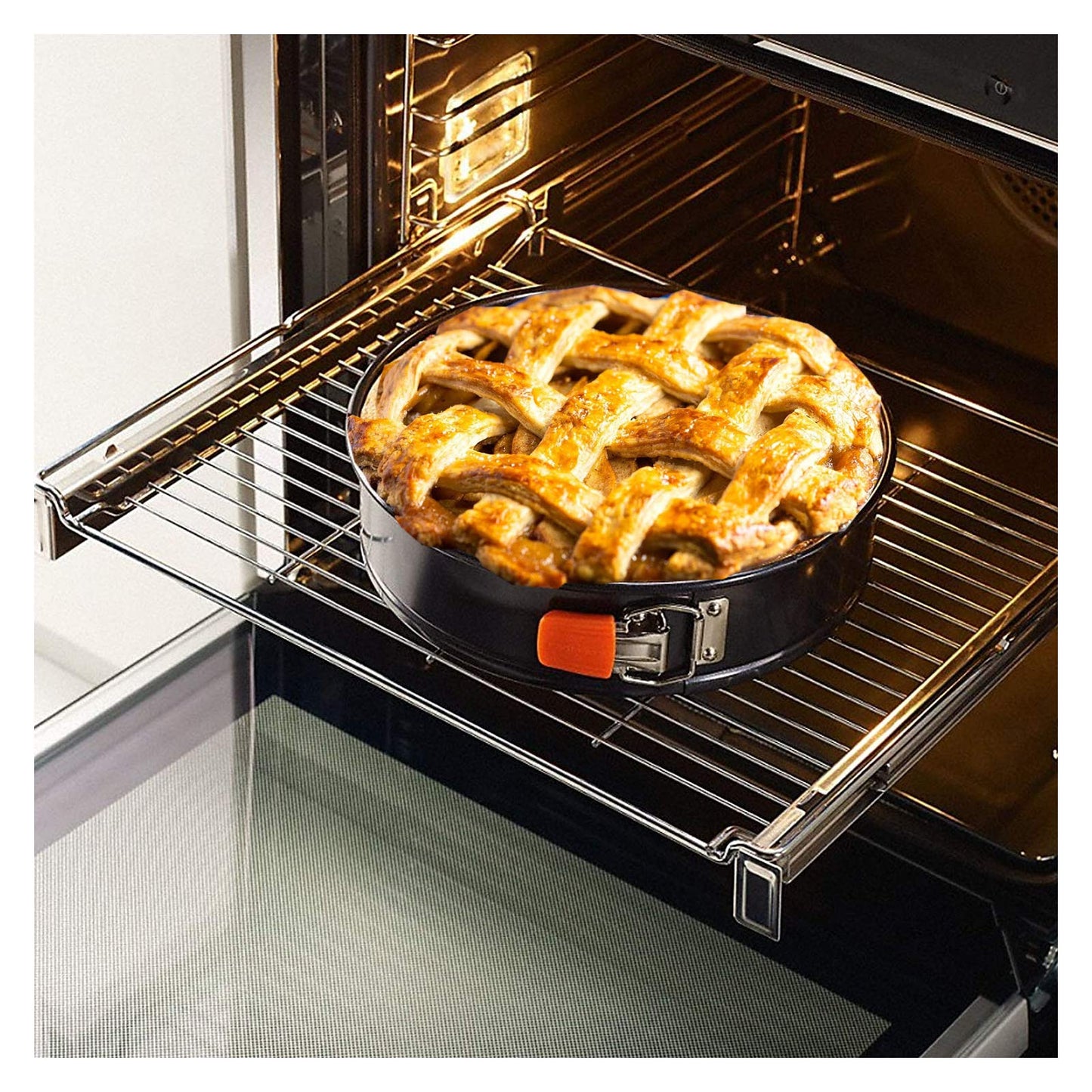 SPARES2GO Steam Oven Shelf Baking and Roasting Rack for Miele HBBR71 H5061B H5081BP H5240B H5681B Ovens (Pack of 1, 450mm x 385mm)
