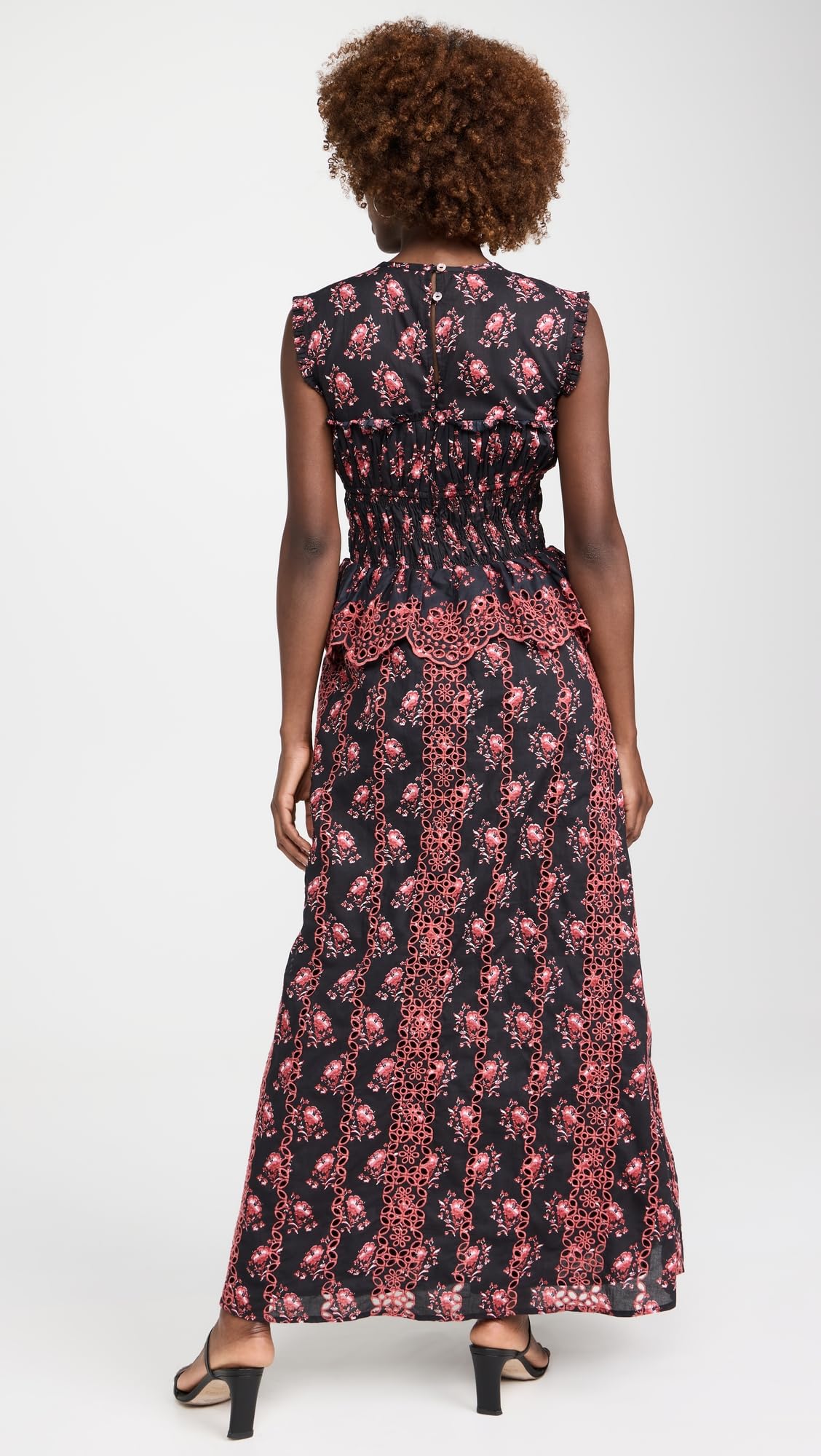 Banjanan Women's Claudia Dress, Dusk, Pink, Floral, S