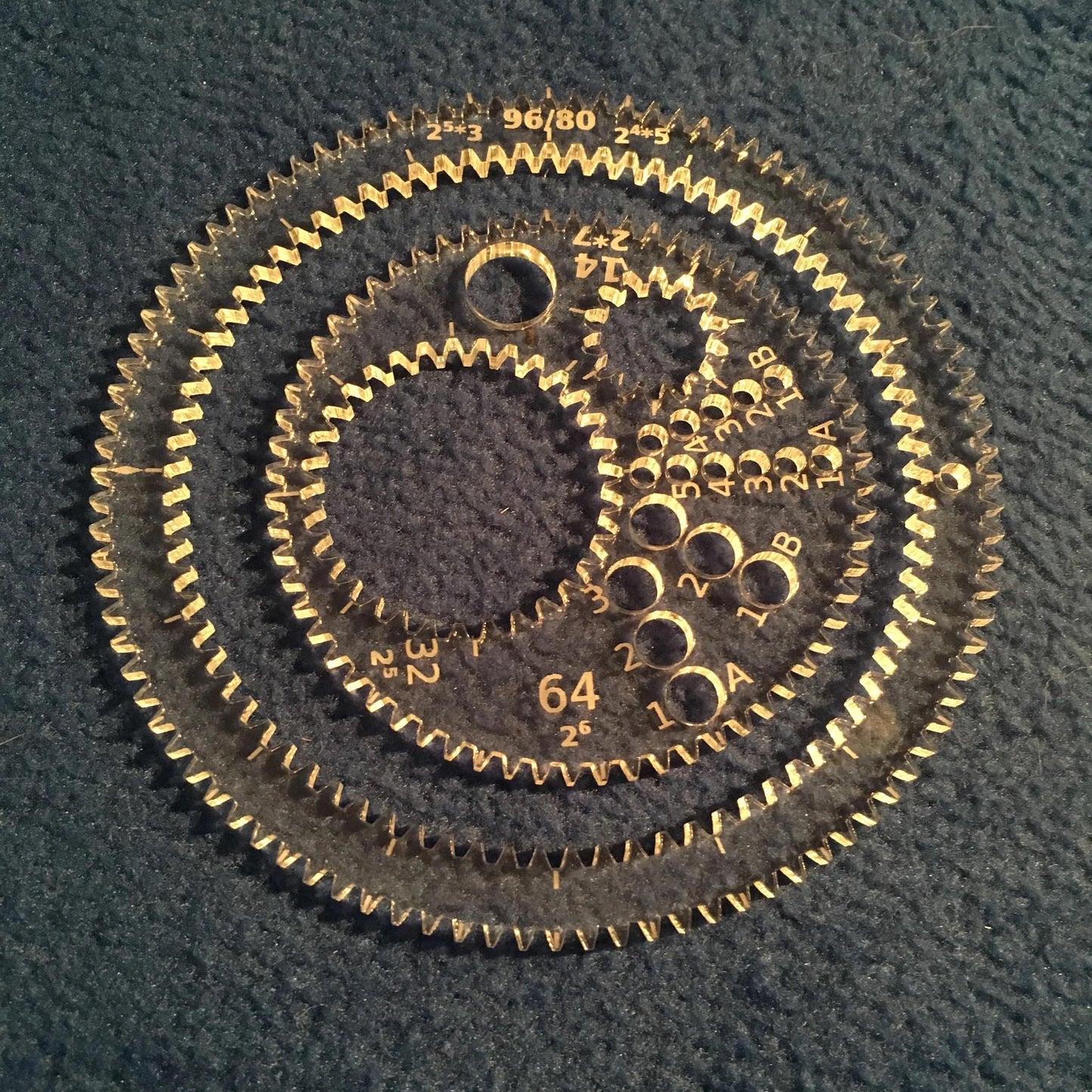 Original, Authentic Wild Gears Compact Set - Spirograph for Adults - Made in Canada by Aaron Bleakley