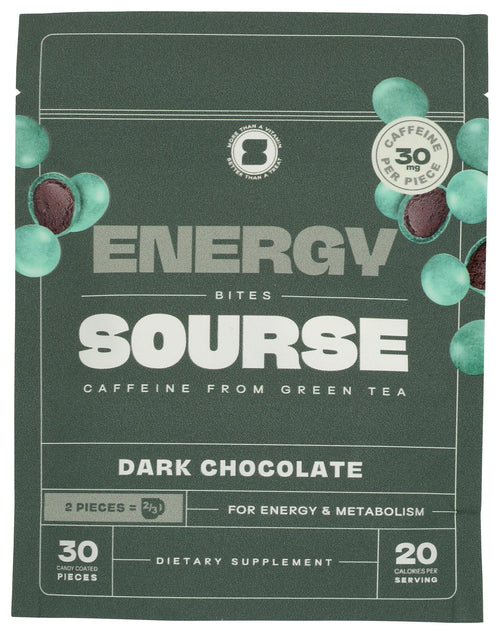 Sourse Dark Chocolate Energy Bites, 30 CT