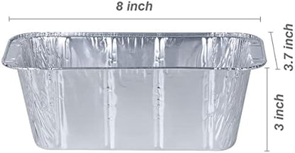 50Pack Drip Pan Compatible for Blackstone Griddles 28 & 36 & 30 & 22 & 17 Inches, Aluminum Foil Grease Drip Pans, Grill Grease Tray Griddle Accessories