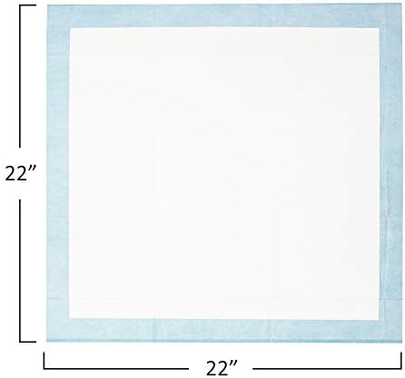 BV Puppy Pads Leak-Proof 100 Count 22"x 22" - Absorbent Pee Pads for Dogs with 6-Layer Design, Rapid Dry Sheet & Built-in Attractant - Dog Pad with Odor Control, Perfect for Puppies & Senior Dogs