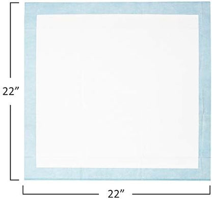 BV Puppy Pads Leak-Proof 100 Count 22"x 22" - Absorbent Pee Pads for Dogs with 6-Layer Design, Rapid Dry Sheet & Built-in Attractant - Dog Pad with Odor Control, Perfect for Puppies & Senior Dogs