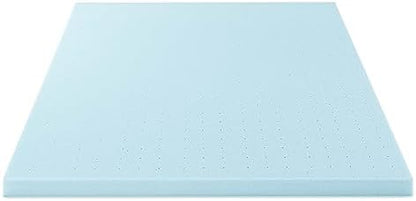 Best Price Mattress 3 Inch Ventilated Memory Foam Mattress Topper, Cooling Gel Infusion, CertiPUR-US Certified, Dorm Essentials, Queen