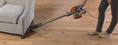Shark Rocket HV302 Ultra-Light Corded Bagless Vacuum for Carpet and Hard Floor Cleaning with Swivel Steering, Orange (Renewed)