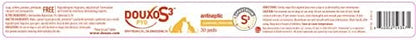 Douxo S3 Pyo Pads, Contains 3% Chlorhexidine & 0.5% Ophytrium, Antiseptic & Hydrating, For Bacterial or Yeast Skin Infections, For Dogs and Cats, 30 Pads
