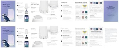 Hatch Rest Baby Sound Machine, Night Light | 2nd Gen | Registry Essential, Sleep Trainer, Routine Builder, Time-to-Rise Alarm Clock, White Noise Soother, Nursery Stories, Toddler Kids Bedroom (Wi-Fi)