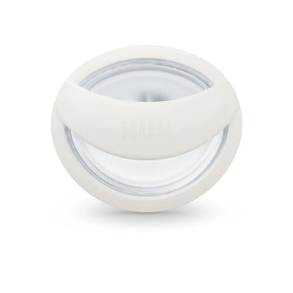 NUK Perfect Match Silicone Pacifier, 4 Pack, for Ages 0-6m, Green & White