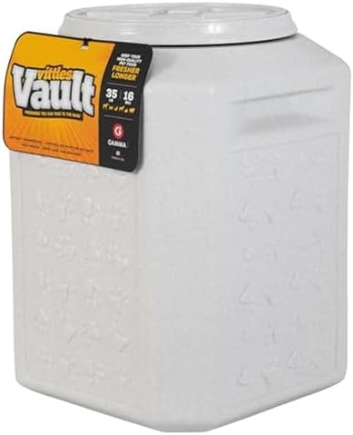 Gamma2 Vittles Vault Pet Food Storage Containers - Sealed Dog and Cat Food Storage Container, Fits up to 35lbs, Made in the USA - [12"L x 16.75"H]