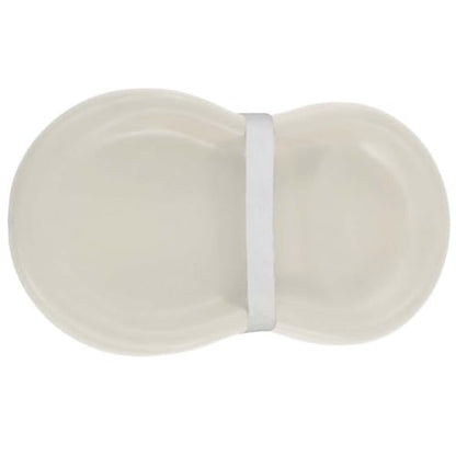 Keekaroo Peanut Changer Baby Vanilla– The Original Made in USA Easy-to-Clean Changing pad and The only Shell Over Foam, Fully Water Repellant
