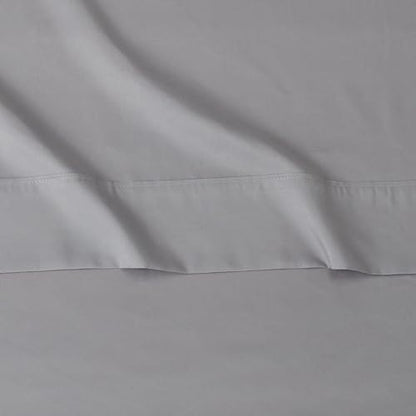 Amazon Basics Lightweight Super Soft Easy Care Comfortable Microfiber 3 Piece Bed Sheet Set With 14-inch Deep Pockets, Twin XL, Dark Gray, Solid