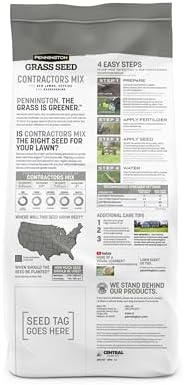 Pennington Contractors Grass Seed Mix Central 7 lb