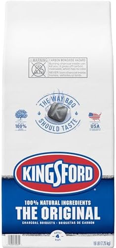 Kingsford Original Charcoal Briquettes, BBQ Charcoal for Grilling, 16 Pounds (Package May Vary)