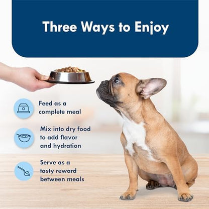 Blue Buffalo Delights Small Breed Natural Wet Dog Food, Rotisserie Chicken Flavor in Gravy, 3.5-oz Cups, 12 Count