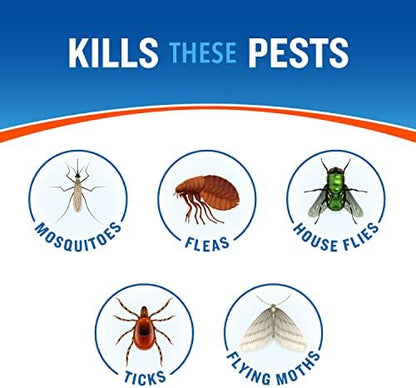 Cutter Backyard Bug Control Spray Concentrate (2 Pack), Kills Mosquitoes, Fleas & Listed Ants, 32 fl Ounce