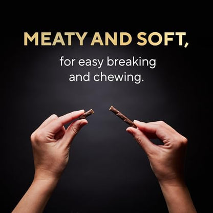 Sheba Meaty Tender Sticks Soft Cat Treats Chicken, Tuna, and Salmon Flavor, 0.14 oz., 70 Sticks
