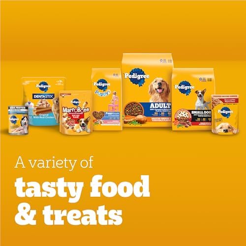 Pedigree Chopped Ground Dinner Adult Soft Wet Dog Food 30-Count Variety Pack, 3.5 oz Pouches