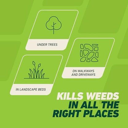 Ortho GroundClear Weed and Grass Killer with Comfort Wand, Kills Dandelions, Chickweed, Crabgrass, Moss and More in Patios and Landscapes, OMRI Listed, 1 gal.